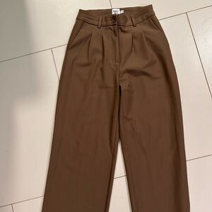 Princess Polly Archer pants brown lower impact